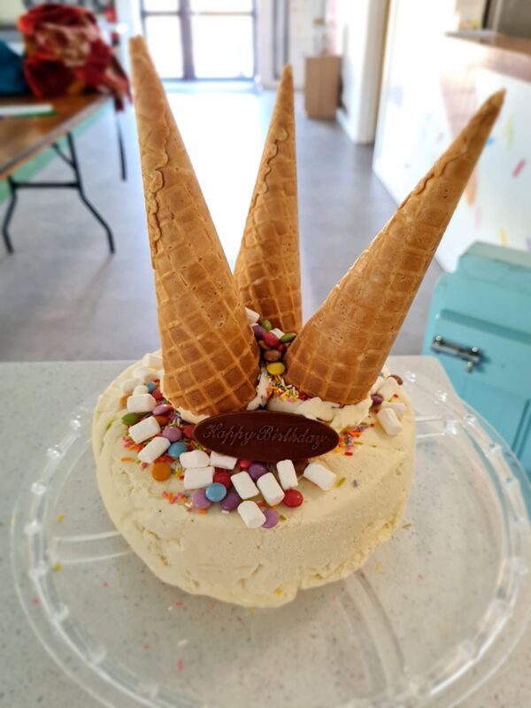 Ice Cream Birthday Cake Small - Image 4