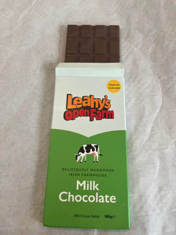 Leahys Open Farm Large Milk chocolate bar