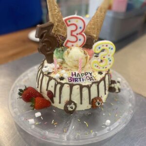Ice Cream Birthday Cake Large