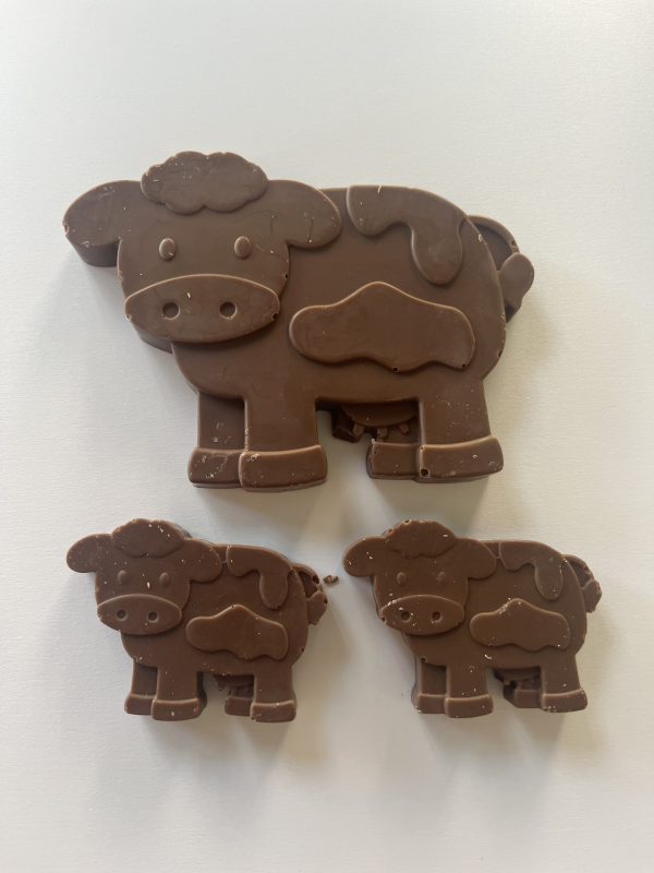 Chocolate Farm Cow Set