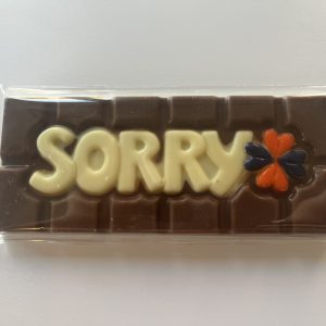 Milk Chocolate Sorry Wish Bar