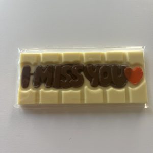 White Chocolate I Miss You wish bar