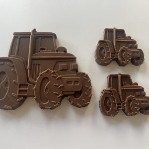 Milk Chocolate Tractor set