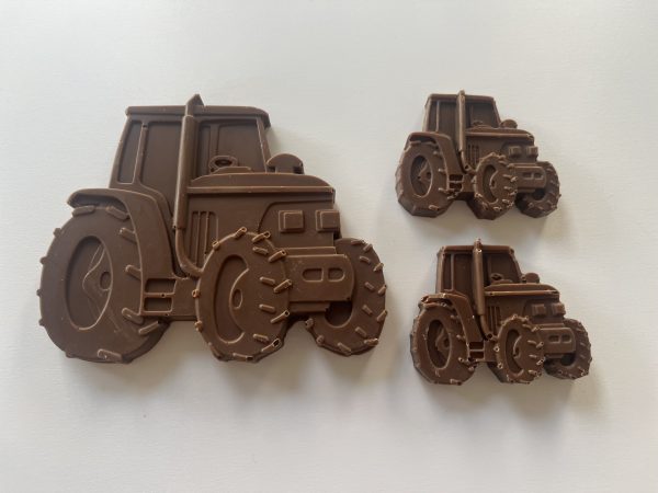 Milk Chocolate Tractor set