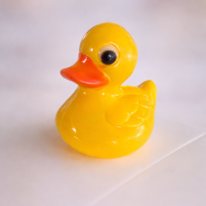 Little White Chocolate Duck